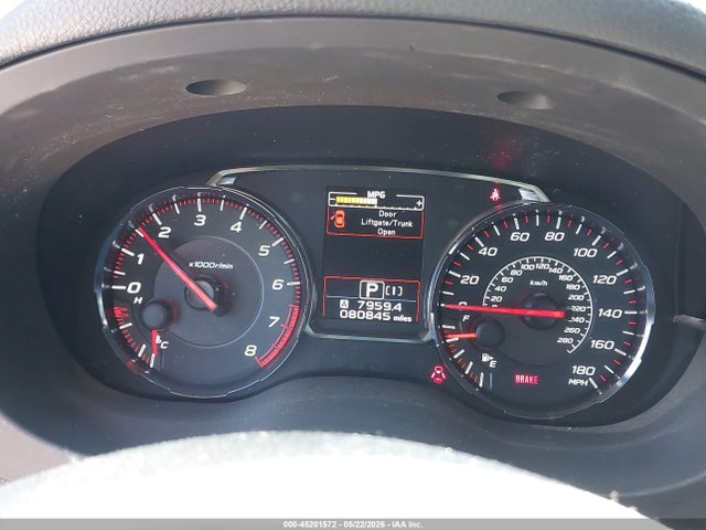 Aukcja sprzedaży 2018 Subaru Wrx Limited, vin: JF1VA1F63J8813541, numer aukcji: 45201572