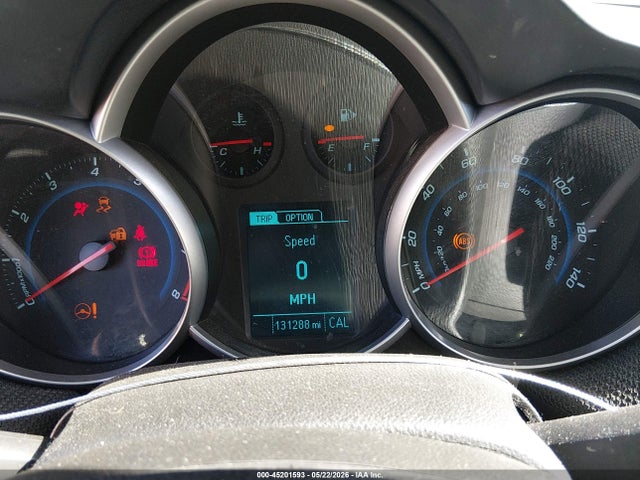 45201593 :رقم المزاد ، 1G1PC5SB5E7353455 vin ، 2014 Chevrolet Cruze 1lt Auto مزاد بيع