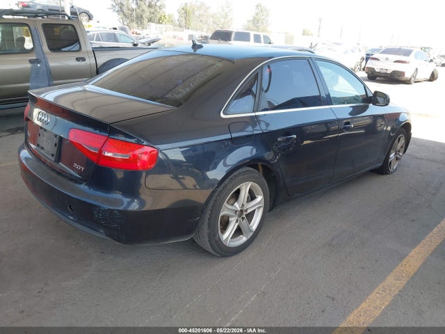 2013 Audi A4 2.0t Premium მანქანა იყიდება აუქციონზე, vin: WAUAFAFL4DN044437, აუქციონის ნომერი: 45201606