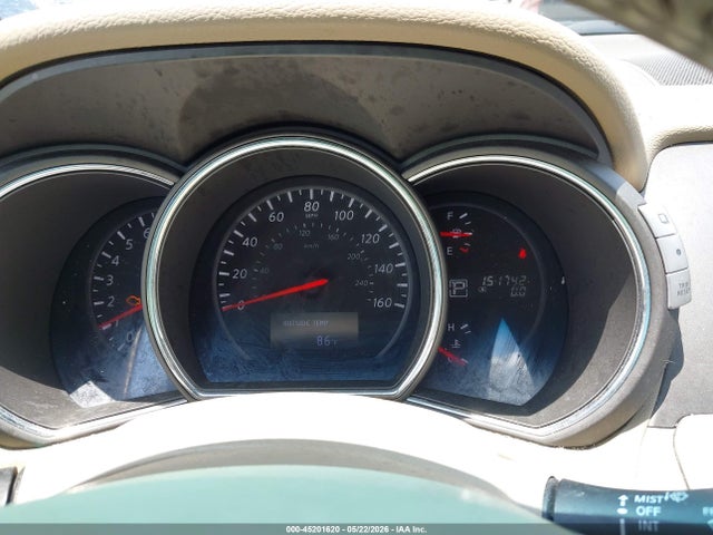 45201620 :رقم المزاد ، JN8AZ1MU8EW410597 vin ، 2014 Nissan Murano Sv مزاد بيع