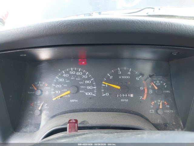 1997 Chevrolet S-10 Ls მანქანა იყიდება აუქციონზე, vin: 1GCCS1448VK165087, აუქციონის ნომერი: 45201639