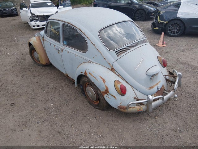 Продаж на аукціоні авто 1967 Volkswagen New Beetle, vin: 117292442, номер лоту: 45201645