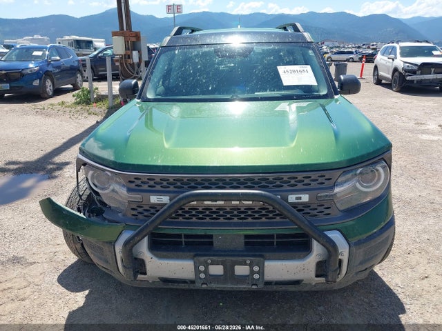 2025 Ford Bronco Sport Big Bend მანქანა იყიდება აუქციონზე, vin: 3FMCR9BN9SRE73961, აუქციონის ნომერი: 45201651