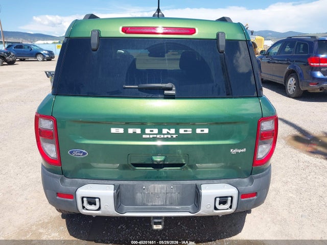 2025 Ford Bronco Sport Big Bend მანქანა იყიდება აუქციონზე, vin: 3FMCR9BN9SRE73961, აუქციონის ნომერი: 45201651