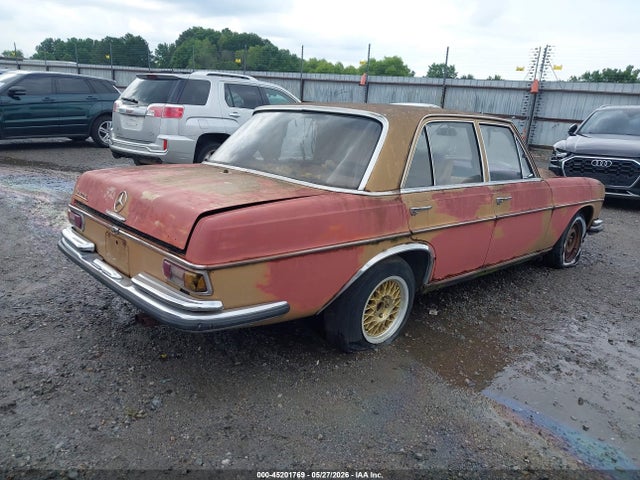 Aukcja sprzedaży 1969 Mercedes-benz 200, vin: 10801612043541, numer aukcji: 45201769