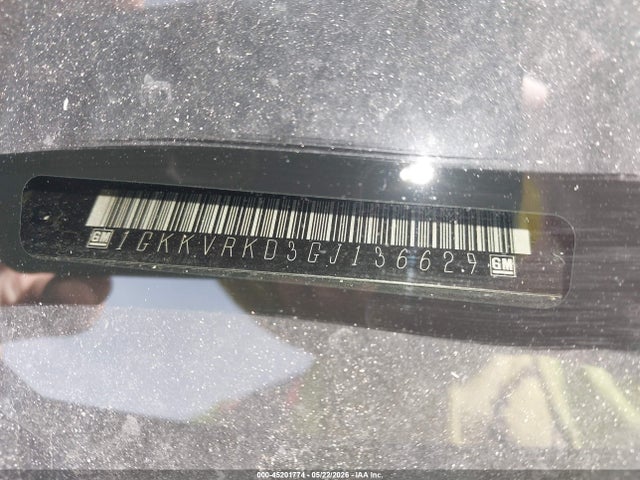 Продаж на аукціоні авто 2016 Gmc Acadia Slt-1, vin: 1GKKVRKD3GJ136629, номер лоту: 45201774