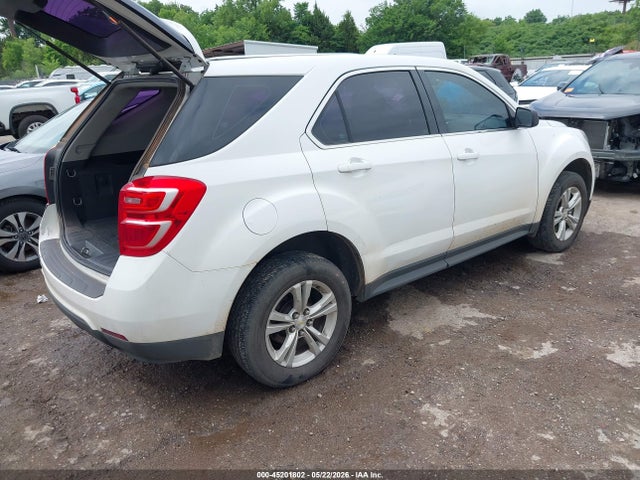 45201802 :رقم المزاد ، 2GNALBEK7G6333600 vin ، 2016 Chevrolet Equinox Ls مزاد بيع
