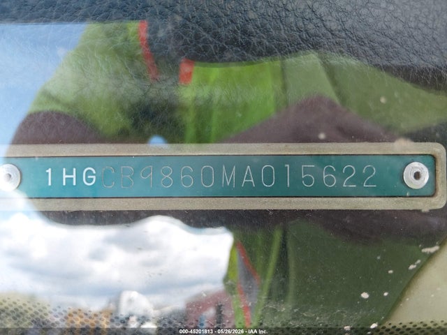 Aukcja sprzedaży 1991 Honda Accord Ex, vin: 1HGCB9860MA015622, numer aukcji: 45201813