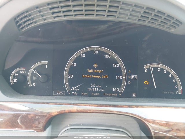 45201834 :رقم المزاد ، WDDNG71X37A079969 vin ، 2007 Mercedes-benz S 550 مزاد بيع