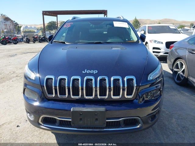 2014 Jeep Cherokee Limited მანქანა იყიდება აუქციონზე, vin: 1C4PJLDB9EW160312, აუქციონის ნომერი: 45201864