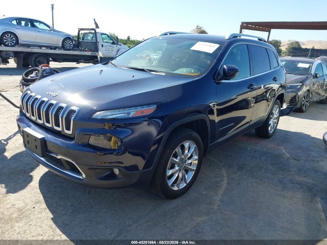 2014 Jeep Cherokee Limited მანქანა იყიდება აუქციონზე, vin: 1C4PJLDB9EW160312, აუქციონის ნომერი: 45201864