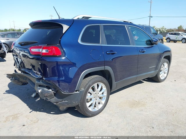 2014 Jeep Cherokee Limited მანქანა იყიდება აუქციონზე, vin: 1C4PJLDB9EW160312, აუქციონის ნომერი: 45201864