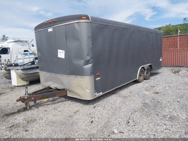 45201879 :رقم المزاد ، 5NHUHAV246W046444 vin ، 2006 Forest River Hals8520ta Enclosed Trailer مزاد بيع