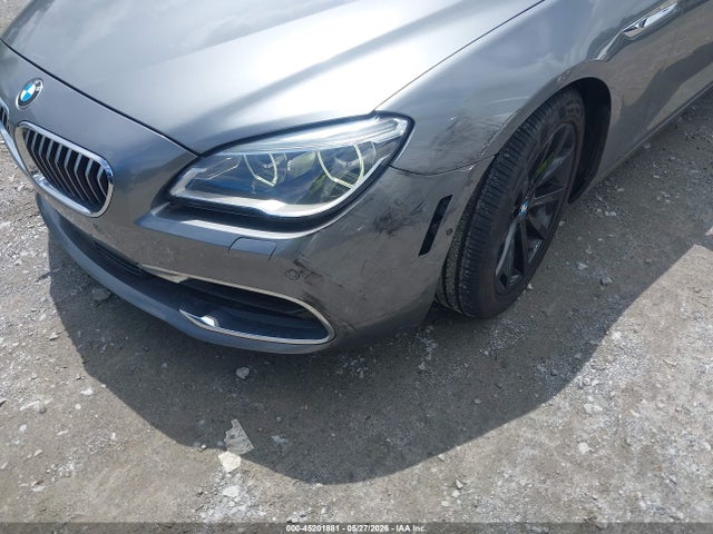 Aukcja sprzedaży 2017 Bmw 640i Gran Coupe, vin: WBA6D0C32HG639937, numer aukcji: 45201881