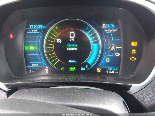 45201913 :رقم المزاد ، 1G1RC6S55HU135871 vin ، 2017 Chevrolet Volt Lt مزاد بيع