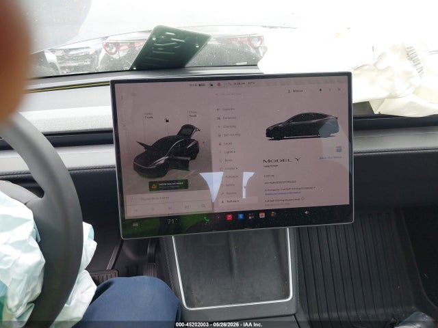 2026 Tesla Model Y Premium Rear-wheel Drive/rear-wheel Drive მანქანა იყიდება აუქციონზე, vin: 7SAYGDED3TF614325, აუქციონის ნომერი: 45202003