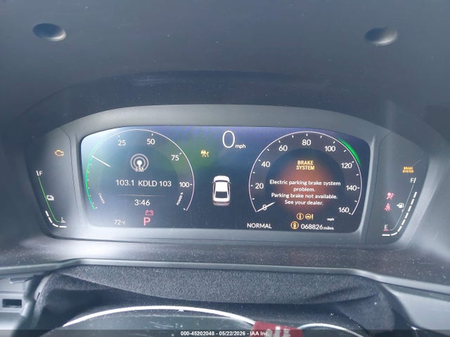 1HGCY2F66RA056255 Honda Accord Hybrid Ex-l