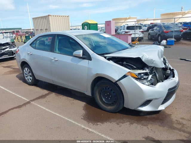 Auction sale of the 2016 Toyota Corolla Le, vin: 5YFBURHE3GP439677, lot number: 45202075