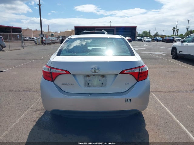 Aukcja sprzedaży 2016 Toyota Corolla Le, vin: 5YFBURHE3GP439677, numer aukcji: 45202075