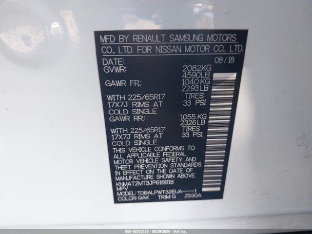 Nissan ROGUE S 2018 KNMAT2MT3JP618918 Image 9