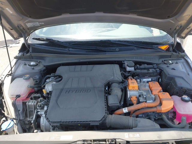 45202229 :رقم المزاد ، KMHLM4AJ0PU042800 vin ، 2023 Hyundai Elantra Hybrid Blue مزاد بيع