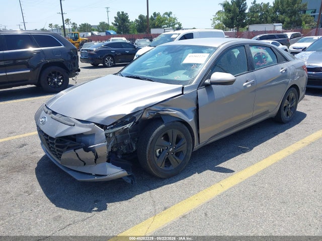 45202229 :رقم المزاد ، KMHLM4AJ0PU042800 vin ، 2023 Hyundai Elantra Hybrid Blue مزاد بيع