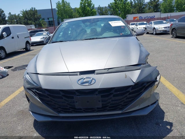 45202229 :رقم المزاد ، KMHLM4AJ0PU042800 vin ، 2023 Hyundai Elantra Hybrid Blue مزاد بيع