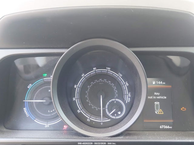 45202229 :رقم المزاد ، KMHLM4AJ0PU042800 vin ، 2023 Hyundai Elantra Hybrid Blue مزاد بيع