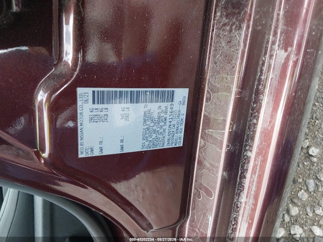 Продаж на аукціоні авто 2023 Nissan Altima Sv Fwd, vin: 1N4BL4DV1PN415649, номер лоту: 45202234