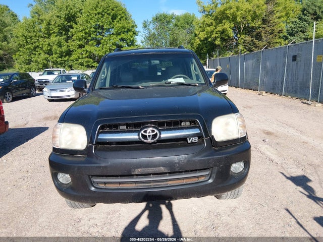 Aukcja sprzedaży 2006 Toyota Sequoia Limited V8, vin: 5TDBT48A36S266302, numer aukcji: 45202254