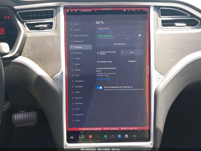 Tesla Model S 100d/75d/p100d 2018 5YJSA1E25JF248382 Image 18