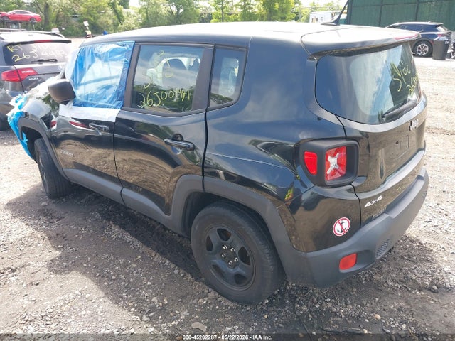 2017 Jeep Renegade Sport 4x4 მანქანა იყიდება აუქციონზე, vin: ZACCJBAB9HPE69924, აუქციონის ნომერი: 45202287