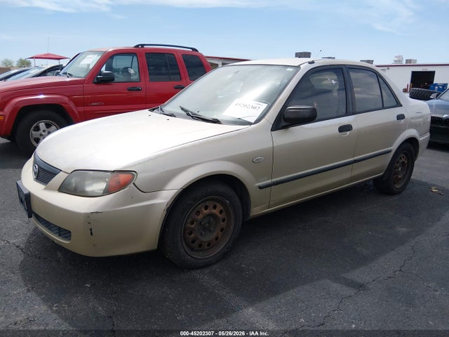 2002 Mazda Protege Dx/es/lx მანქანა იყიდება აუქციონზე, vin: JM1BJ225221608769, აუქციონის ნომერი: 45202307