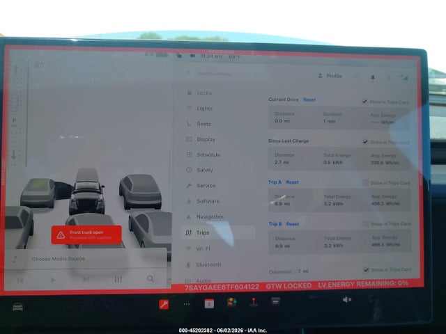Aukcja sprzedaży 2026 Tesla Model Y All-wheel Drive/long Range Launch Series/premium All-wheel Drive, vin: 7SAYGAEE6TF604122, numer aukcji: 45202382