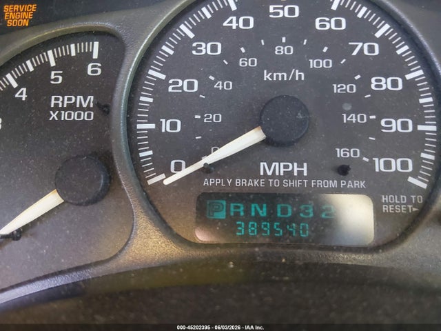 45202395 :رقم المزاد ، 2GTEK19T321294245 vin ، 2002 Gmc Sierra 1500 Sle مزاد بيع