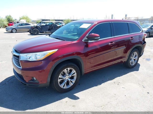 2014 Toyota Highlander Le Plus V6 მანქანა იყიდება აუქციონზე, vin: 5TDZKRFH4ES011526, აუქციონის ნომერი: 45202423
