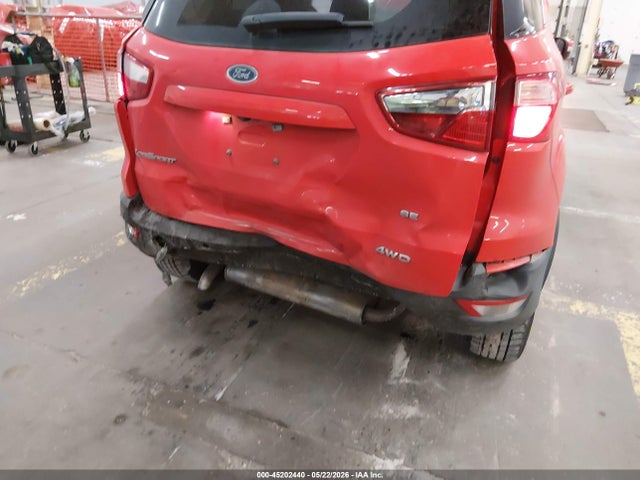 Продаж на аукціоні авто 2020 Ford Ecosport Se, vin: MAJ6S3GL0LC357614, номер лоту: 45202440
