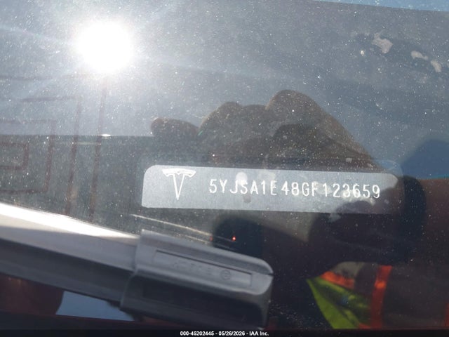45202445 :رقم المزاد ، 5YJSA1E48GF123659 vin ، 2016 Tesla Model S 90d/p100d/p85d/p90d مزاد بيع