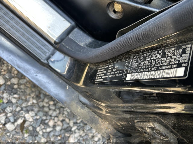 1999 Mercedes-benz S 320 მანქანა იყიდება აუქციონზე, vin: WDBGA32G4XA415462, აუქციონის ნომერი: 45202560