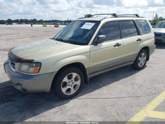 2003 Subaru Forester Xs მანქანა იყიდება აუქციონზე, vin: JF1SG65623G721040, აუქციონის ნომერი: 45202587