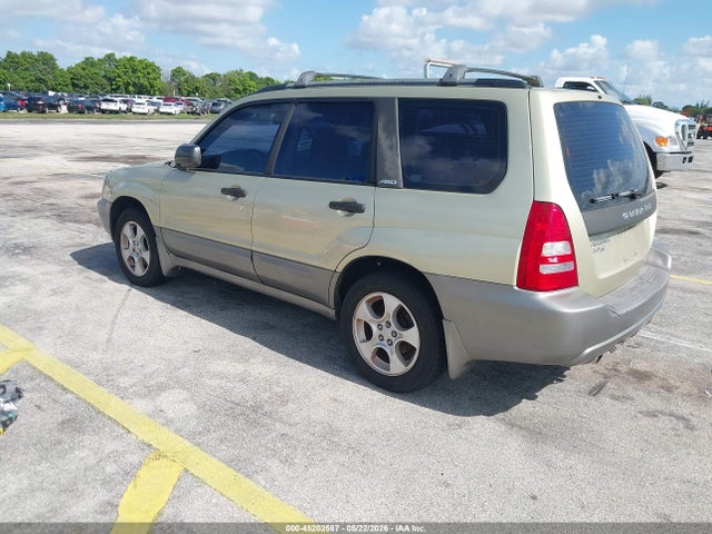 2003 Subaru Forester Xs მანქანა იყიდება აუქციონზე, vin: JF1SG65623G721040, აუქციონის ნომერი: 45202587