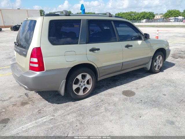 2003 Subaru Forester Xs მანქანა იყიდება აუქციონზე, vin: JF1SG65623G721040, აუქციონის ნომერი: 45202587