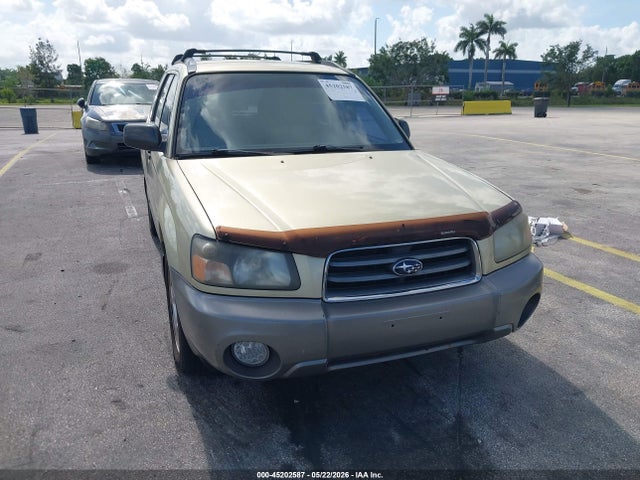 2003 Subaru Forester Xs მანქანა იყიდება აუქციონზე, vin: JF1SG65623G721040, აუქციონის ნომერი: 45202587