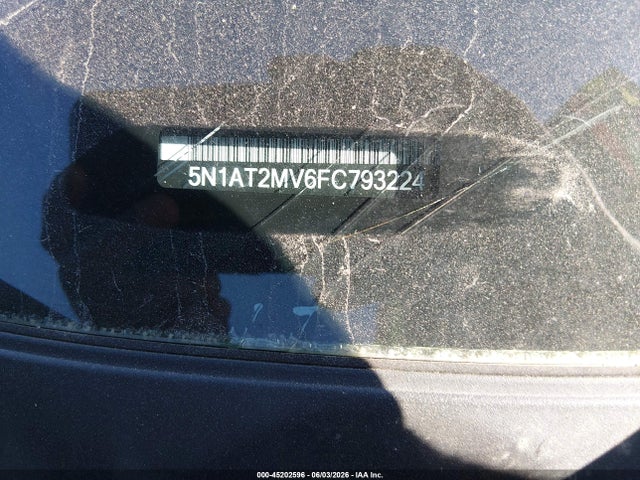Продажа на аукционе авто 2015 Nissan Rogue Sl, vin: 5N1AT2MV6FC793224, номер лота: 45202596