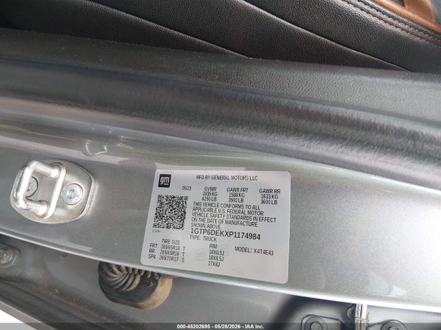 Продажа на аукционе авто 2023 Gmc Canyon 4wd  Short Box At4, vin: 1GTP6DEKXP1174984, номер лота: 45202695