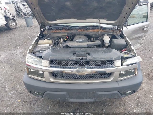 2003 Chevrolet Avalanche 1500 მანქანა იყიდება აუქციონზე, vin: 3GNEK13T03G125812, აუქციონის ნომერი: 45202738