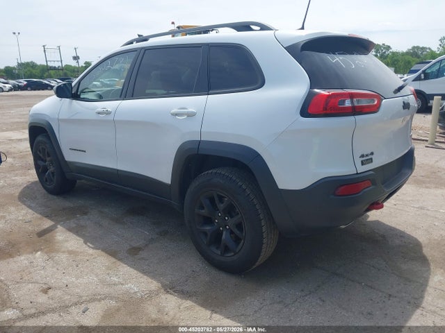 2018 Jeep Cherokee Trailhawk 4x4 მანქანა იყიდება აუქციონზე, vin: 1C4PJMBX3JD547092, აუქციონის ნომერი: 45202782