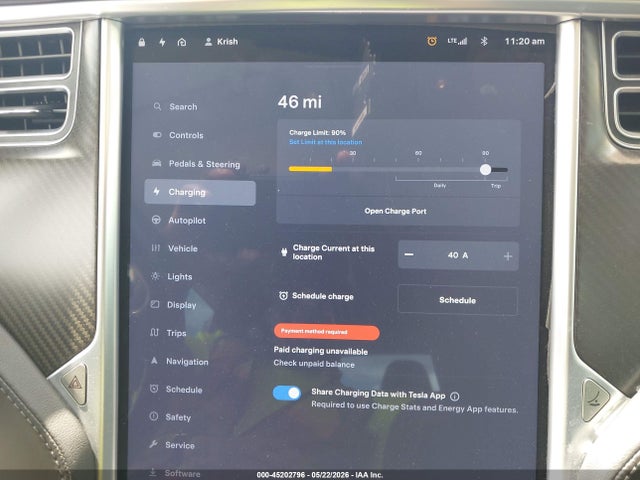 Продаж на аукціоні авто 2014 Tesla Model S P85, vin: 5YJSA1H18EFP60758, номер лоту: 45202796
