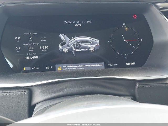 Продаж на аукціоні авто 2014 Tesla Model S P85, vin: 5YJSA1H18EFP60758, номер лоту: 45202796