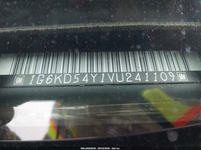 45202836 :رقم المزاد ، 1G6KD54Y1VU241109 vin ، 1997 Cadillac Deville Standard مزاد بيع